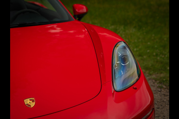 Porsche 718 Boxster 2.0 | PDLS | Sportuitlaat | Indisch Rood | GT-sportstuur