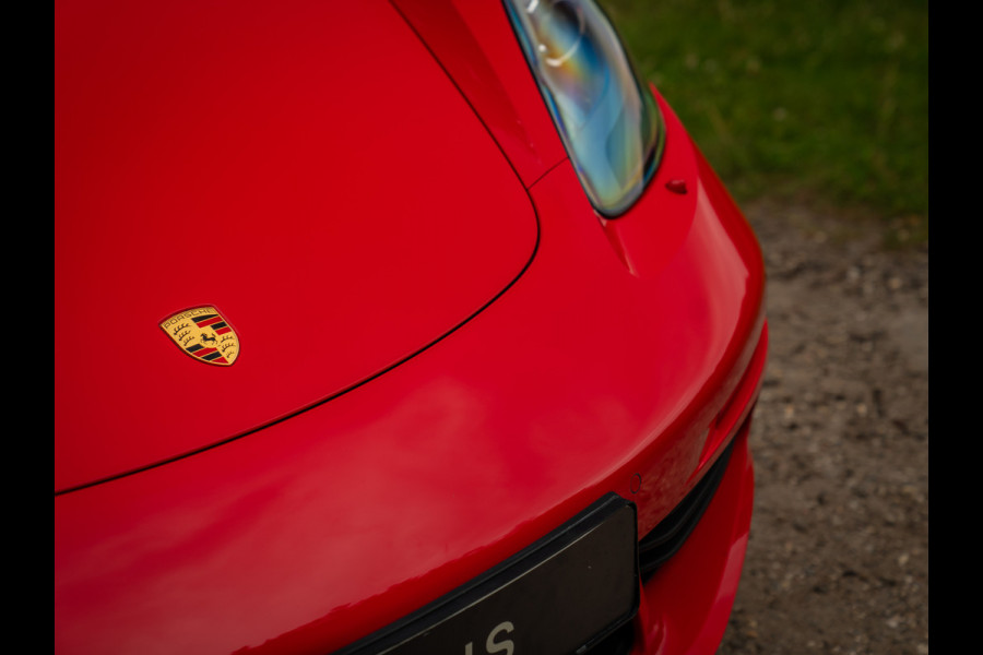 Porsche 718 Boxster 2.0 | PDLS | Sportuitlaat | Indisch Rood | GT-sportstuur