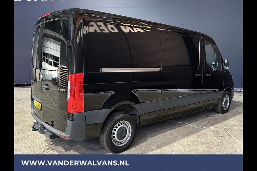 Mercedes-Benz Sprinter 211 CDI 115pk L2H1 Euro6 Airco | Trekhaak | Bijrijdersbank | Bluetooth telefoonvoorbereiding zijdeur