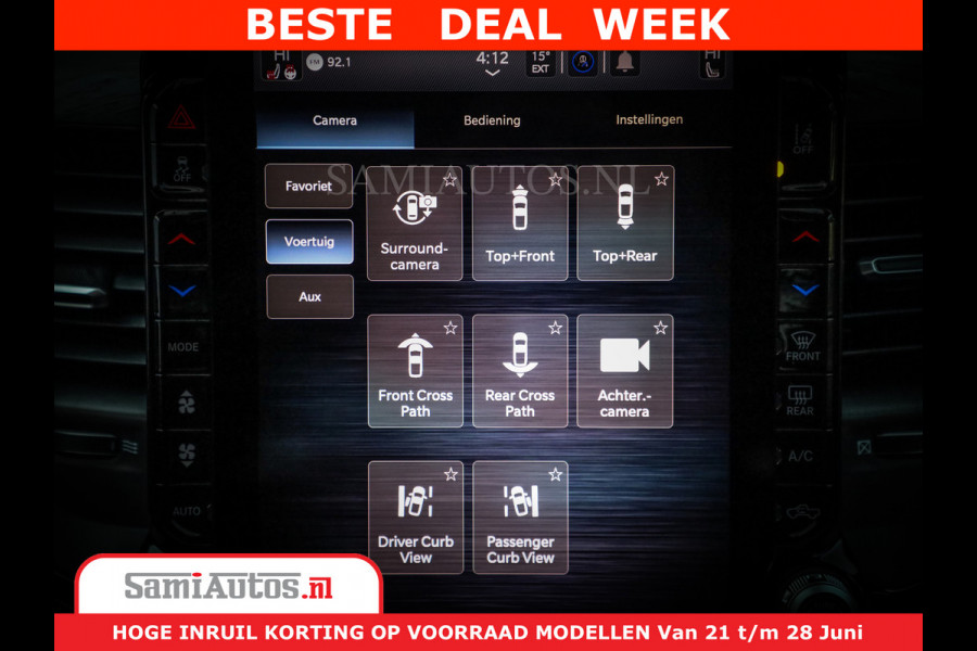Dodge Ram 1500 Limited Night H.O 540HP 706Nm | Massage + Full Option | De Meest Luxe en Volle Pick-Up in zijn Klasse | Comfortabele Dubbele Cabine met Royale 5 Zitplaatsen | BPM vrij | Nu Leverbaar uit Voorraad | Voorraad Nr 2323 - 5168