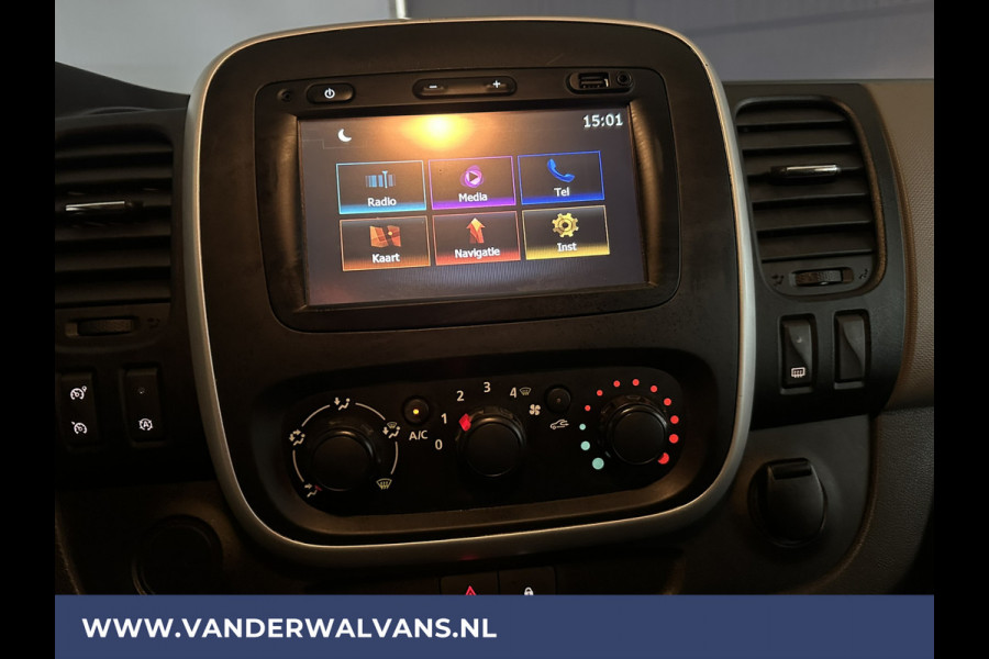 Renault Trafic 1.6 dCi L1H1 Euro6 Airco | Navigatie | Imperiaal | Cruisecontrol | Trekhaak | Parkeersensoren | Bijrijdersbank