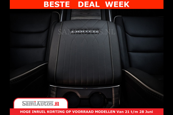 Dodge Ram 1500 1500 Limited Night H.O 540HP 706Nm | Massage + Full Option | De Meest Luxe en Volle Pick-Up in zijn Klasse | Comfortabele Dubbele Cabine met Royale 5 Zitplaatsen | BPM vrij | Nu Leverbaar uit Voorraad | Voorraad Nr 2298 - 7479