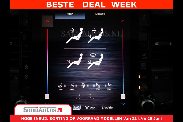 Dodge Ram 1500 1500 Limited Night H.O 540HP 706Nm | Massage + Full Option | De Meest Luxe en Volle Pick-Up in zijn Klasse | Comfortabele Dubbele Cabine met Royale 5 Zitplaatsen | BPM vrij | Nu Leverbaar uit Voorraad | Voorraad Nr 2298 - 7479