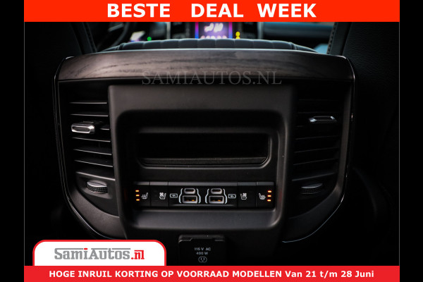 Dodge Ram 1500 1500 Limited Night H.O 540HP 706Nm | Massage + Full Option | De Meest Luxe en Volle Pick-Up in zijn Klasse | Comfortabele Dubbele Cabine met Royale 5 Zitplaatsen | BPM vrij | Nu Leverbaar uit Voorraad | Voorraad Nr 2298 - 7479
