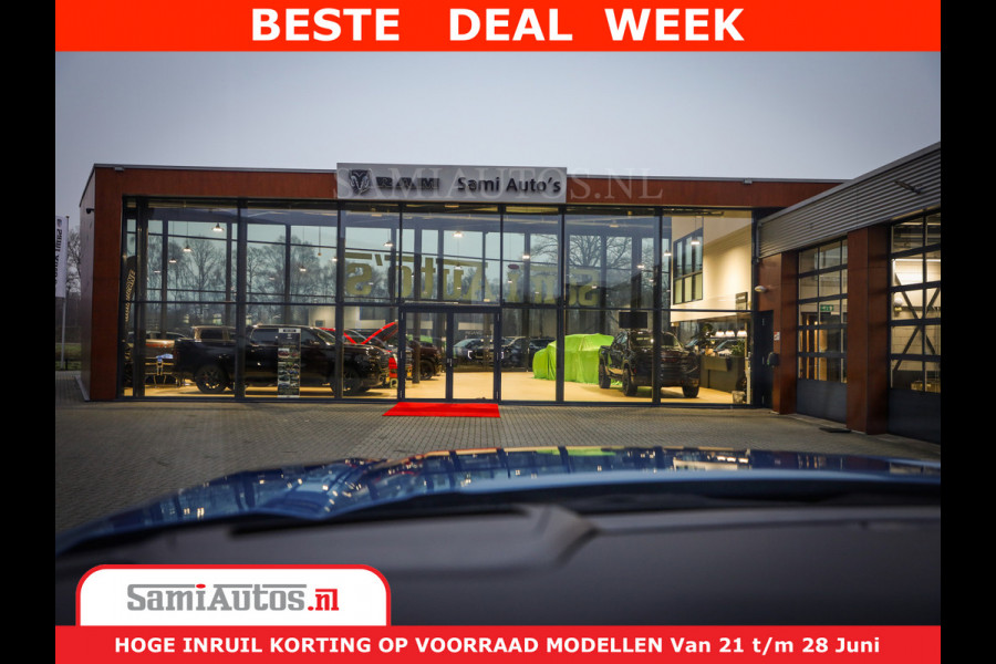 Dodge Ram 1500 Limited Night H.O 540HP 706Nm | Massage + Full Option | De Meest Luxe en Volle Pick-Up in zijn Klasse | Comfortabele Dubbele Cabine met Royale 5 Zitplaatsen | BPM vrij | Nu Leverbaar uit Voorraad | Voorraad Nr 2302 - 7425
