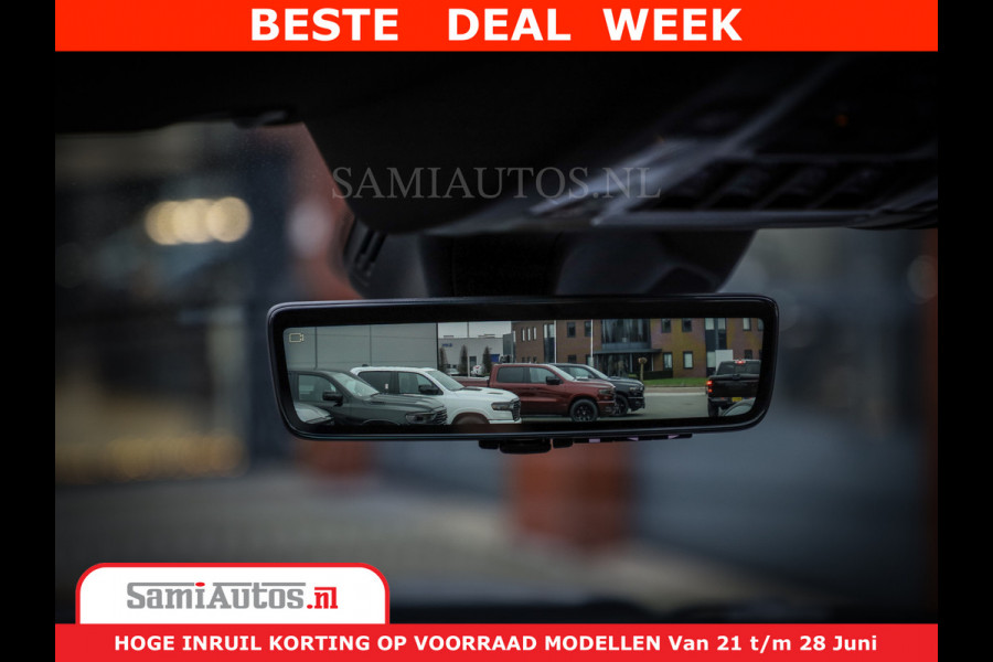 Dodge Ram 1500 Limited Night H.O 540HP 706Nm | Massage + Full Option | De Meest Luxe en Volle Pick-Up in zijn Klasse | Comfortabele Dubbele Cabine met Royale 5 Zitplaatsen | BPM vrij | Nu Leverbaar uit Voorraad | Voorraad Nr 2302 - 7425