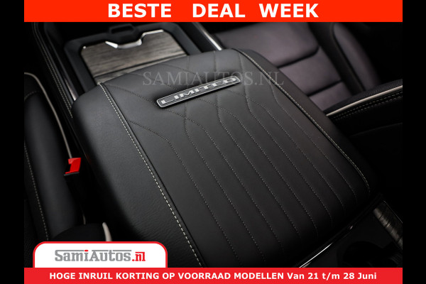 Dodge Ram 1500 Limited Night H.O 540HP 706Nm | Massage + Full Option | De Meest Luxe en Volle Pick-Up in zijn Klasse | Comfortabele Dubbele Cabine met Royale 5 Zitplaatsen | BPM vrij | Nu Leverbaar uit Voorraad | Voorraad Nr 2302 - 7425
