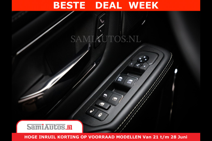 Dodge Ram 1500 Limited Night H.O 540HP 706Nm | Massage + Full Option | De Meest Luxe en Volle Pick-Up in zijn Klasse | Comfortabele Dubbele Cabine met Royale 5 Zitplaatsen | BPM vrij | Nu Leverbaar uit Voorraad | Voorraad Nr 2302 - 7425