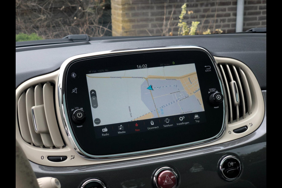 Fiat 500 0.9 TwinAir Turbo| Pano, Navi, Cruise, Airco, DAB, 15'' LMV | NAP |
