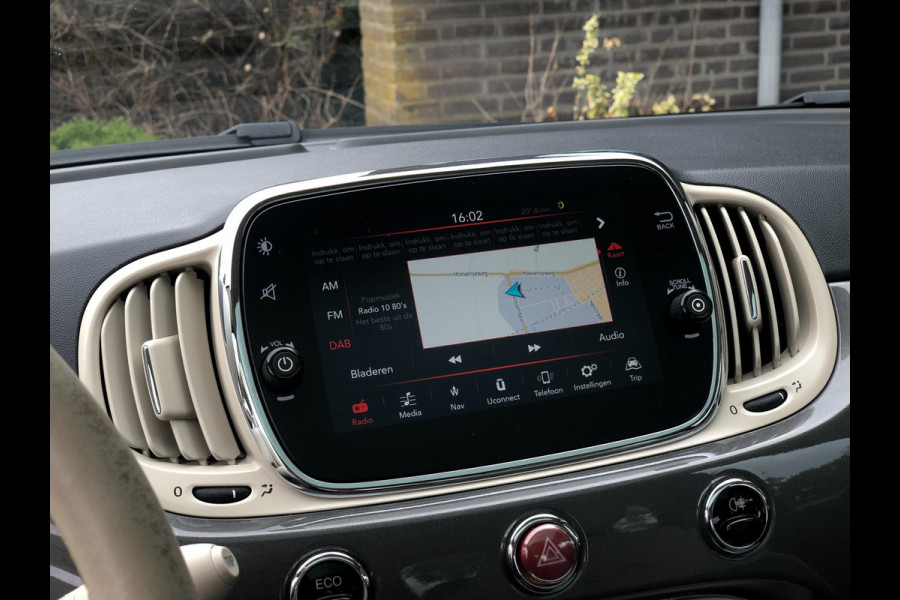 Fiat 500 0.9 TwinAir Turbo| Pano, Navi, Cruise, Airco, DAB, 15'' LMV | NAP |