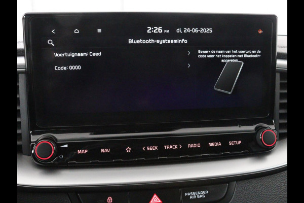 Kia Ceed 1.0 T-GDi DynamicLine | Trekhaak | Carplay | Camera | Parkeerhulp | Cruise control | Climate control | LED | Bluetooth