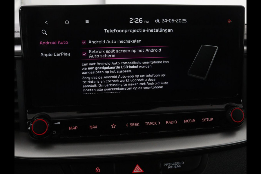 Kia Ceed 1.0 T-GDi DynamicLine | Trekhaak | Carplay | Camera | Parkeerhulp | Cruise control | Climate control | LED | Bluetooth