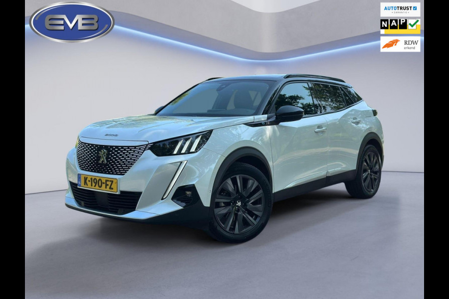 Peugeot e-2008 EV GT 50 kWh, panoramadak,parelmoer, camera,vol leder, alle opties, eerste eigenaar, NL auto met nationale auto pas