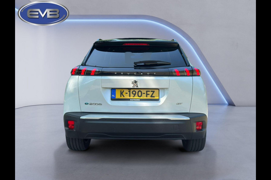 Peugeot e-2008 EV GT 50 kWh, panoramadak,parelmoer, camera,vol leder, alle opties, eerste eigenaar, NL auto met nationale auto pas