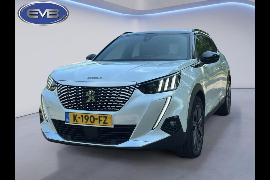 Peugeot e-2008 EV GT 50 kWh, panoramadak,parelmoer, camera,vol leder, alle opties, eerste eigenaar, NL auto met nationale auto pas