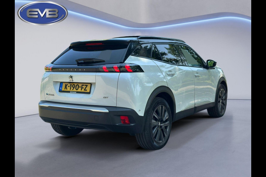 Peugeot e-2008 EV GT 50 kWh, panoramadak,parelmoer, camera,vol leder, alle opties, eerste eigenaar, NL auto met nationale auto pas