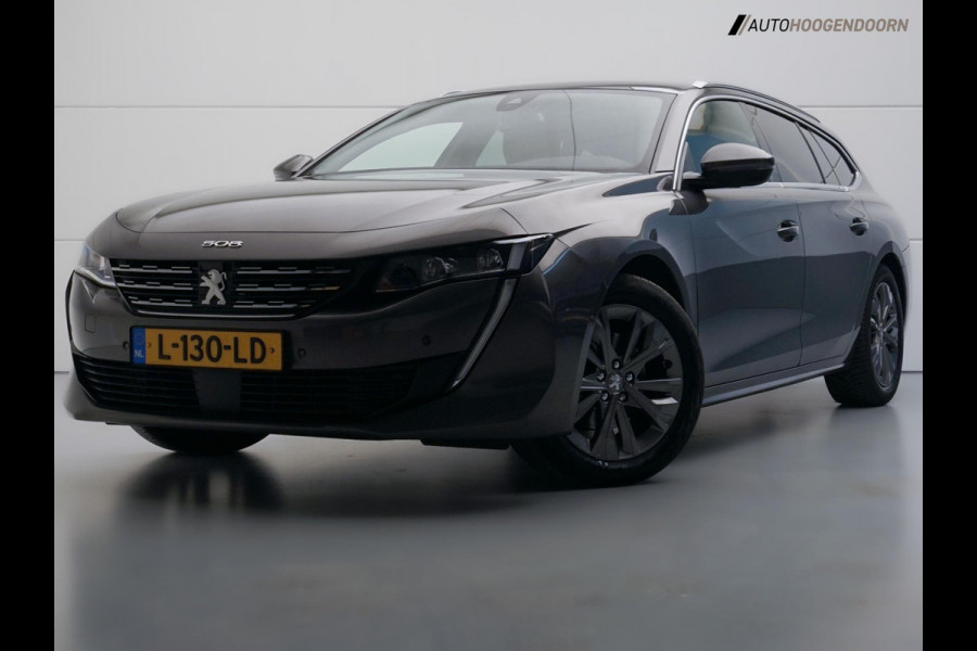 Peugeot 508 SW 1.2 PureTech Blue Lease Allure (APPLE CARPLAY,LED,LEDER,STOELVERWARMING,KEYLESS,DODEHOEK,LM-VELGEN,TOPCONDITIE)
