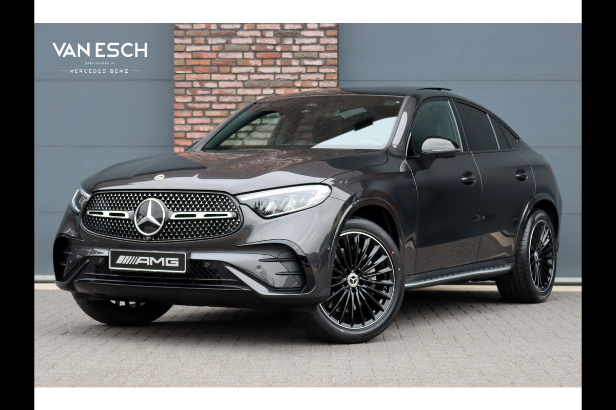 Mercedes-Benz GLC Coupé 300 4MATIC AMG Line Aut9 | Panoramadak | Distronic Pro | Trekhaak | Verwarmd Stuurwiel | Surround Camera | Memory | Nightpakket | Sfeerverlichting | Mercedes-Benz GLC Coupé 300 4MATIC AMG Line Aut9 | Panoramadak | Distronic Pro | Trekhaak | Verwarmd Stuurwiel | Surround Camera | Memory | Nightpakket | Sfeerverlichting |