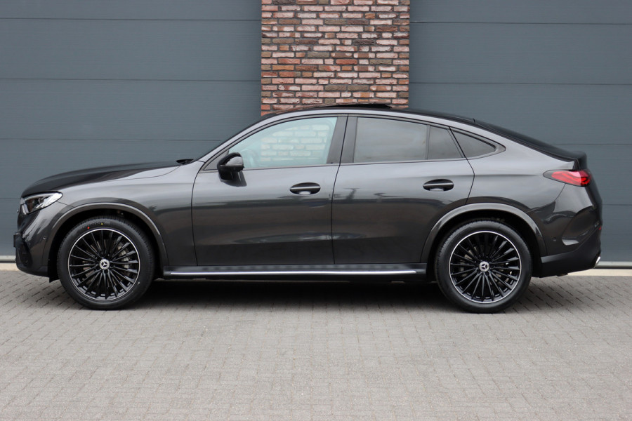 Mercedes-Benz GLC Coupé 300 4MATIC AMG Line Aut9 | Panoramadak | Distronic Pro | Trekhaak | Verwarmd Stuurwiel | Surround Camera | Memory | Nightpakket | Sfeerverlichting |