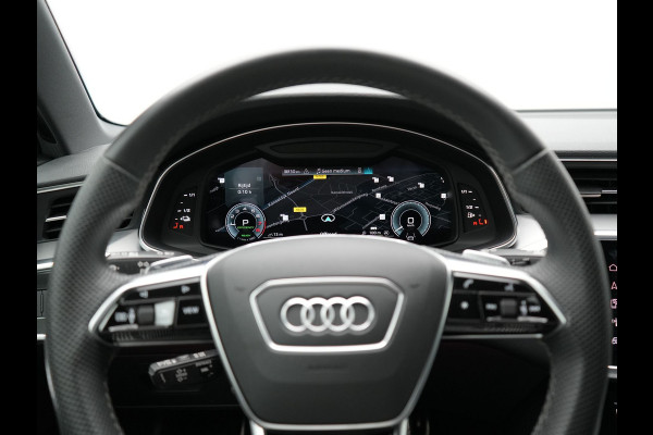 Audi A6 Avant 50 TFSI e Quattro S Line Plug In Hybrid 299pk Dealer O.H PHEV | Trekhaak af Fabriek | Adaptive Cruise | Head Up | Matrix LED |  Camera | Sfeerverlichting | 19"L.M | Apple Carplay | Sportstoelen Verwarmd |
