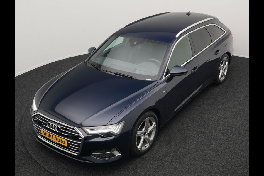 Audi A6 Avant 50 TFSI e Quattro S Line Plug In Hybrid 299pk Dealer O.H PHEV | Trekhaak af Fabriek | Adaptive Cruise | Head Up | Matrix LED |  Camera | Sfeerverlichting | 19"L.M | Apple Carplay | Sportstoelen Verwarmd |
