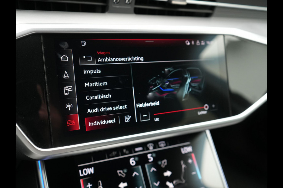 Audi A6 Avant 50 TFSI e Quattro S Line Plug In Hybrid 299pk Dealer O.H PHEV | Trekhaak af Fabriek | Adaptive Cruise | Head Up | Matrix LED |  Camera | Sfeerverlichting | 19"L.M | Apple Carplay | Sportstoelen Verwarmd |