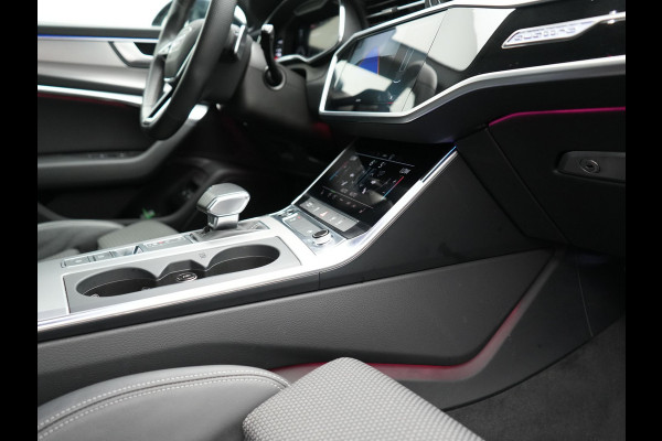 Audi A6 Avant 50 TFSI e Quattro S Line Plug In Hybrid 299pk Dealer O.H PHEV | Trekhaak af Fabriek | Adaptive Cruise | Head Up | Matrix LED |  Camera | Sfeerverlichting | 19"L.M | Apple Carplay | Sportstoelen Verwarmd |