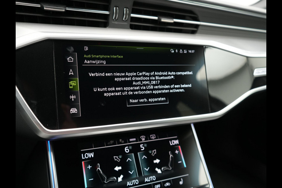 Audi A6 Avant 50 TFSI e Quattro S Line Plug In Hybrid 299pk Dealer O.H PHEV | Trekhaak af Fabriek | Adaptive Cruise | Head Up | Matrix LED |  Camera | Sfeerverlichting | 19"L.M | Apple Carplay | Sportstoelen Verwarmd |