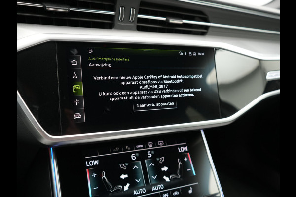 Audi A6 Avant 50 TFSI e Quattro S Line Plug In Hybrid 299pk Dealer O.H PHEV | Trekhaak af Fabriek | Adaptive Cruise | Head Up | Matrix LED |  Camera | Sfeerverlichting | 19"L.M | Apple Carplay | Sportstoelen Verwarmd |