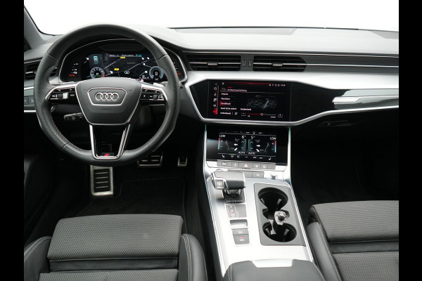 Audi A6 Avant 50 TFSI e Quattro S Line Plug In Hybrid 299pk Dealer O.H PHEV | Trekhaak af Fabriek | Adaptive Cruise | Head Up | Matrix LED |  Camera | Sfeerverlichting | 19"L.M | Apple Carplay | Sportstoelen Verwarmd |