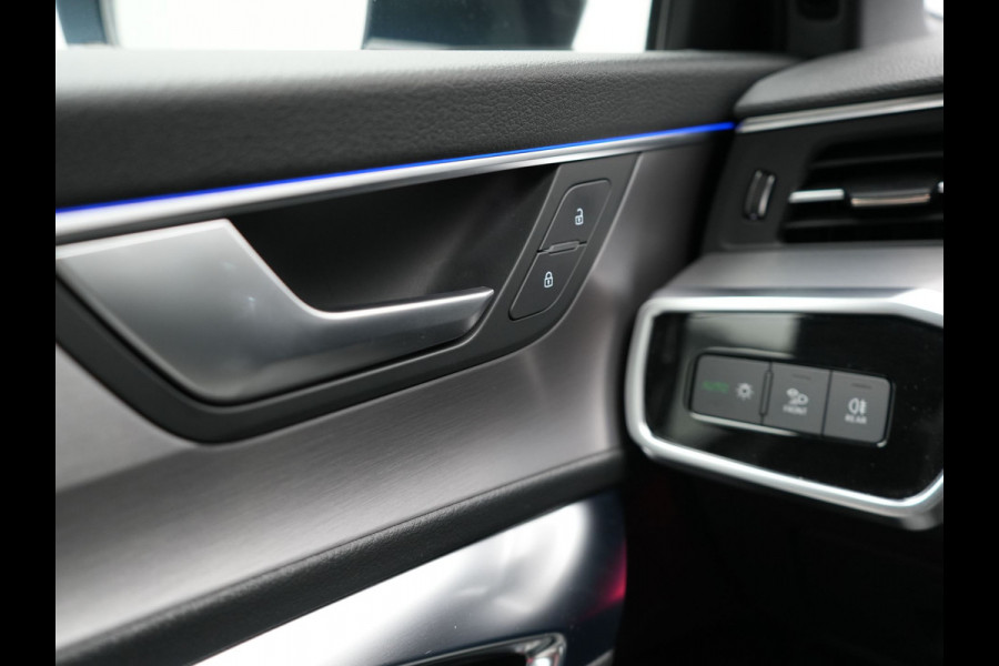 Audi A6 Avant 50 TFSI e Quattro S Line Plug In Hybrid 299pk Dealer O.H PHEV | Trekhaak af Fabriek | Adaptive Cruise | Head Up | Matrix LED |  Camera | Sfeerverlichting | 19"L.M | Apple Carplay | Sportstoelen Verwarmd |