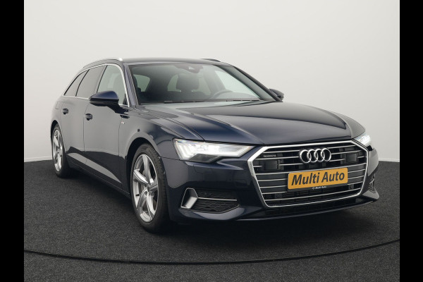 Audi A6 Avant 50 TFSI e Quattro S Line Plug In Hybrid 299pk Dealer O.H PHEV | Trekhaak af Fabriek | Adaptive Cruise | Head Up | Matrix LED |  Camera | Sfeerverlichting | 19"L.M | Apple Carplay | Sportstoelen Verwarmd |