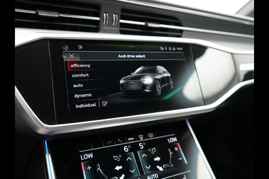 Audi A6 Avant 50 TFSI e Quattro S Line Plug In Hybrid 299pk Dealer O.H PHEV | Trekhaak af Fabriek | Adaptive Cruise | Head Up | Matrix LED |  Camera | Sfeerverlichting | 19"L.M | Apple Carplay | Sportstoelen Verwarmd |