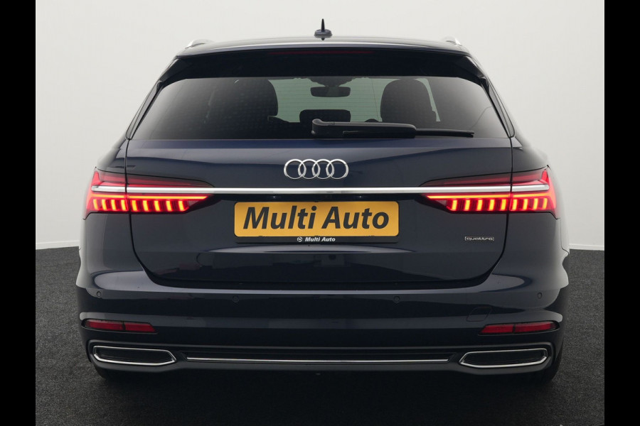 Audi A6 Avant 50 TFSI e Quattro S Line Plug In Hybrid 299pk Dealer O.H PHEV | Trekhaak af Fabriek | Adaptive Cruise | Head Up | Matrix LED |  Camera | Sfeerverlichting | 19"L.M | Apple Carplay | Sportstoelen Verwarmd |