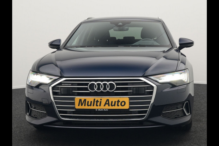 Audi A6 Avant 50 TFSI e Quattro S Line Plug In Hybrid 299pk Dealer O.H PHEV | Trekhaak af Fabriek | Adaptive Cruise | Head Up | Matrix LED |  Camera | Sfeerverlichting | 19"L.M | Apple Carplay | Sportstoelen Verwarmd |