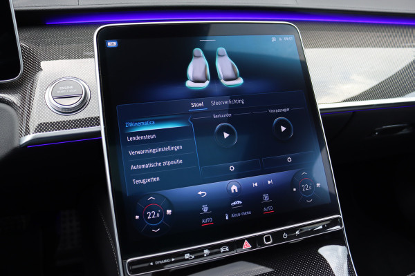 Mercedes-Benz S-Klasse 580 e 4MATIC Lang AMG Line | Airmatic | Chauffeurspakket | Achterasbesturing | Augmented HUD | Distronic+ | Burmester | Exclusief Nappa Leder | 3D-Display | Vlakkenverwarming |