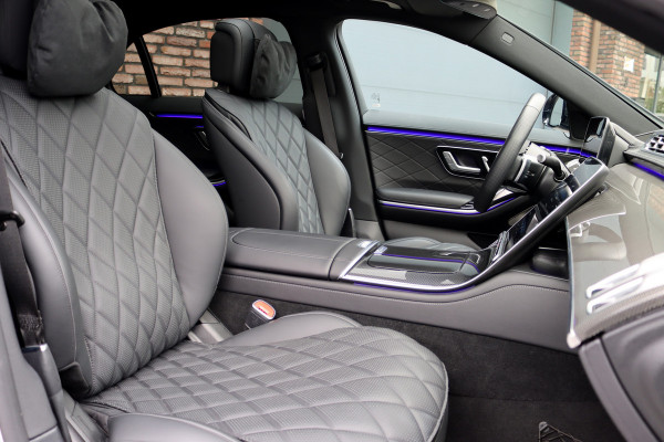 Mercedes-Benz S-Klasse 580 e 4MATIC Lang AMG Line | Airmatic | Chauffeurspakket | Achterasbesturing | Augmented HUD | Distronic+ | Burmester | Exclusief Nappa Leder | 3D-Display | Vlakkenverwarming |