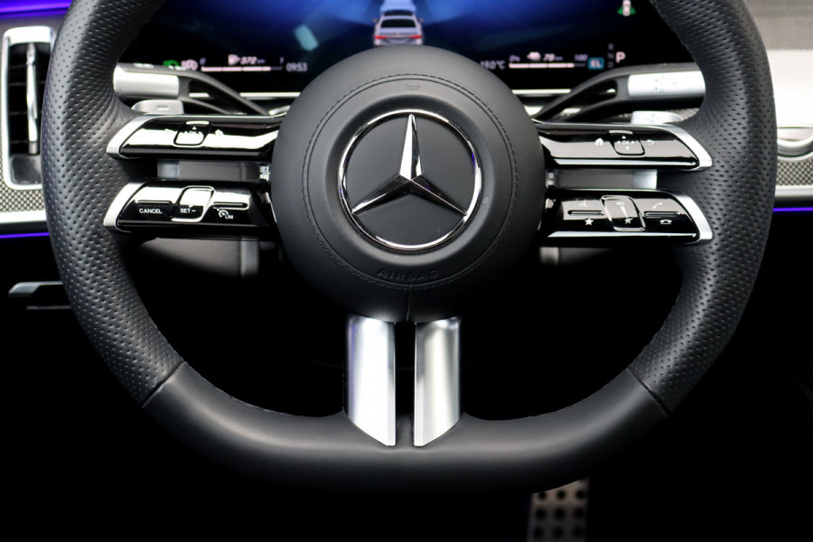 Mercedes-Benz S-Klasse 580 e 4MATIC Lang AMG Line | Airmatic | Chauffeurspakket | Achterasbesturing | Augmented HUD | Distronic+ | Burmester | Exclusief Nappa Leder | 3D-Display | Vlakkenverwarming |