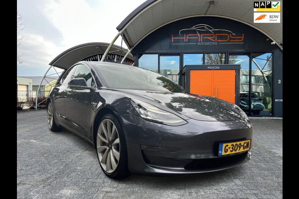 Tesla Model 3 Performance AWD 85% SOH 1e EIG BTW Auto Rijklaarprijs!