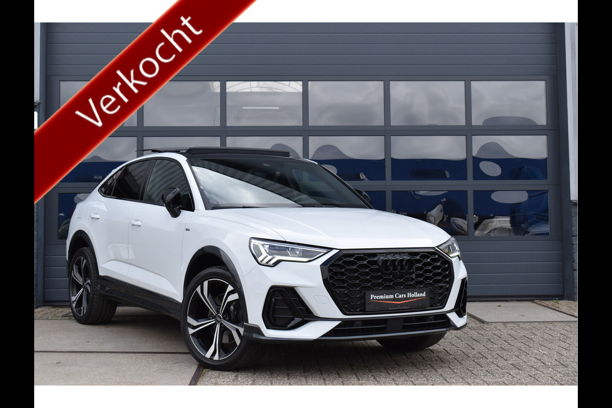 Audi Q3 Sportback 45 TFSI e S-Line 245 Pk Pano Navi Leder Matrix Sfeer 360 Camera 20 Inch Audi Q3 Sportback 45 TFSI e S-Line 245 Pk Pano Navi Leder Matrix Sfeer 360 Camera 20 Inch