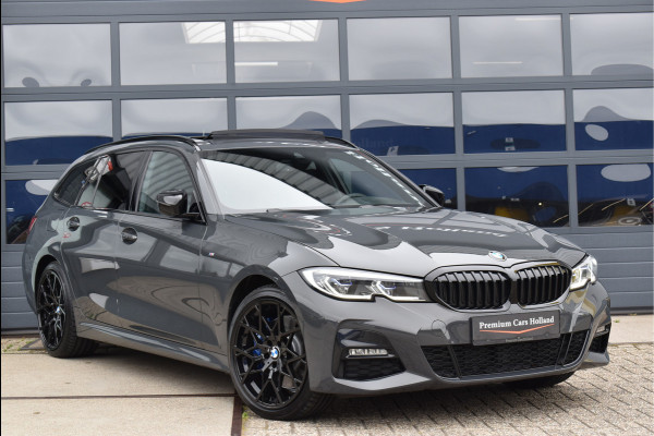 BMW 3 Serie Touring 330e M-Sport 292 Pk Individual Dravit Grijs Metallic Pano Navi Leder Laser Trekhaak Head-Up 19 Inch