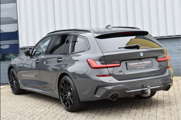 BMW 3 Serie Touring 330e M-Sport 292 Pk Individual Dravit Grijs Metallic Pano Navi Leder Laser Trekhaak Head-Up 19 Inch