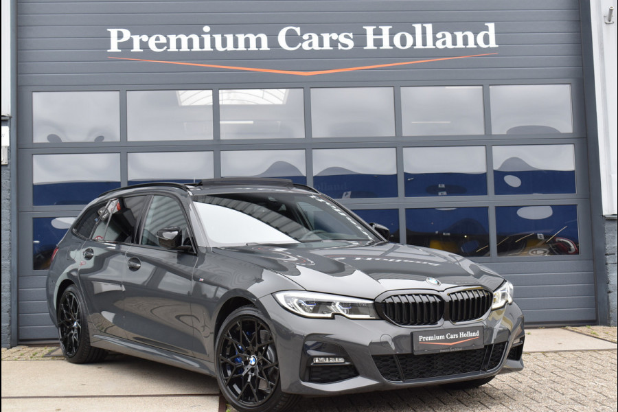 BMW 3 Serie Touring 330e M-Sport 292 Pk Individual Dravit Grijs Metallic Pano Navi Leder Laser Trekhaak Head-Up 19 Inch