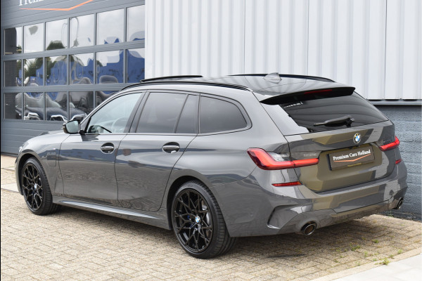 BMW 3 Serie Touring 330e M-Sport 292 Pk Individual Dravit Grijs Metallic Pano Navi Leder Laser Trekhaak Head-Up 19 Inch