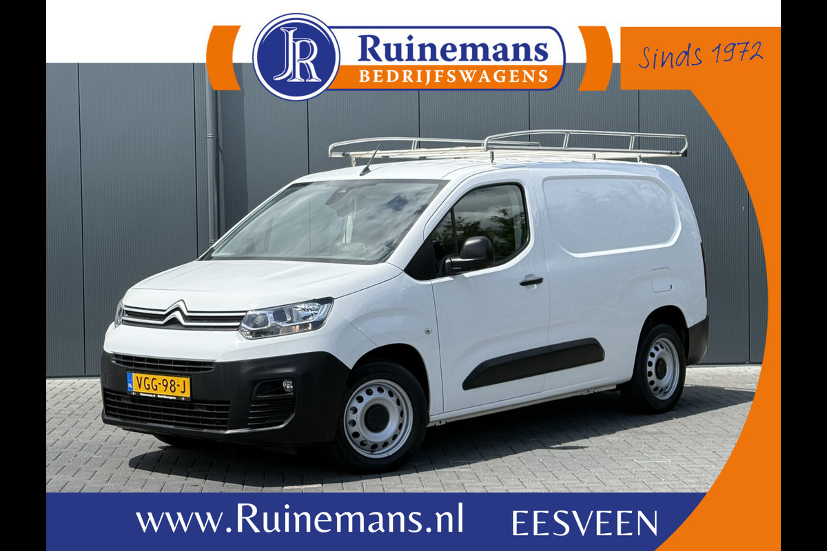 Citroën Berlingo 1.5 BlueHDI 102 PK / L2H1 / TREKHAAK / IMPERIAAL / INRICHTING / AIRCO / CAMERA Citroën Berlingo 1.5 BlueHDI 102 PK / L2H1 / TREKHAAK / IMPERIAAL / INRICHTING / AIRCO / CAMERA
