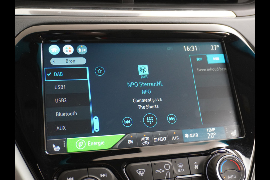 Opel Ampera-E 65 kWh Carplay/Android Auto Business Executive Ecc Stoelverwarming PDC DAB Bluetooth Connected services Cruise Control Keyless Led Regen-Licht Sensor
