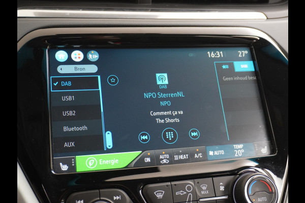 Opel Ampera-E 65 kWh Carplay/Android Auto Business Executive Ecc Stoelverwarming PDC DAB Bluetooth Connected services Cruise Control Keyless Led Regen-Licht Sensor