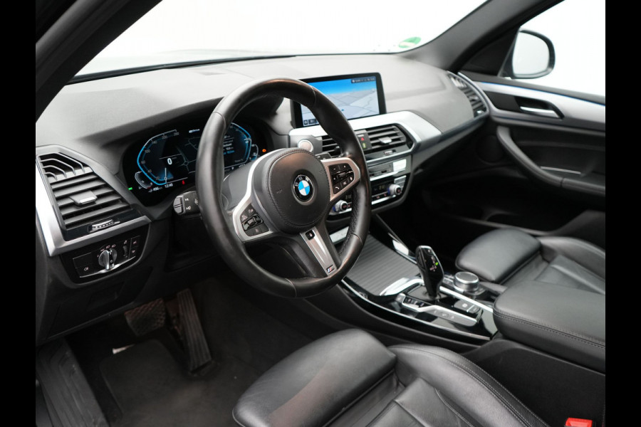BMW X3 xDrive30e Sportline Plug in Hybrid | PHEV | Trekhaak af Fabriek | Camera | Lederen Sportstoelen Memory | 20"L.M | Apple Carplay | Stuurverwaming | Sfeerverlichting | Navi Prof |