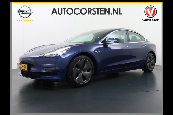 Tesla Model 3 Long Range AWD 75kWh 463PK FSD-3 Computer Premium Audio 4wd AutoPilot Panoramadak Camera's Leer Adaptive-Cruise-Control+Stop&Go  Stoel en achterbank verwarming Electr.Stoelen+Memory+Easy-Entry WiFi 1e Eigenaar Org. Nederlandse Auto Garantie op Accu/Motor tot 18-09-2027/192.000km
