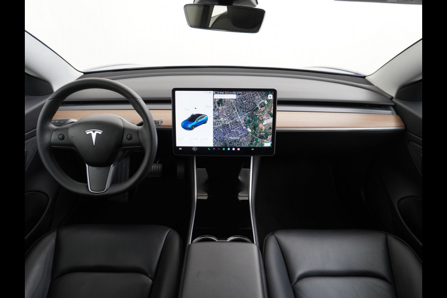 Tesla Model 3 Long Range AWD 75kWh 463PK FSD-3 Computer Premium Audio 4wd AutoPilot Panoramadak Camera's Leer Adaptive-Cruise-Control+Stop&Go  Stoel en achterbank verwarming Electr.Stoelen+Memory+Easy-Entry WiFi 1e Eigenaar Org. Nederlandse Auto Garantie op Accu/Motor tot 18-09-2027/192.000km
